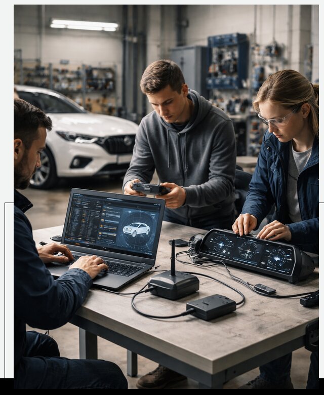 Разработка Connected Car и ПО для автопрома в Каменске-Шахтинском